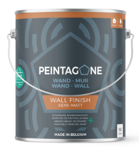 [WFBTR4LT] PEINTAGONE 4L Wall Finish Semi-Matt Base TR Tons Vifs