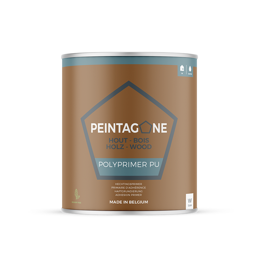 [POPUBW1L] PEINTAGONE 1L PolyPrimer PU Base White