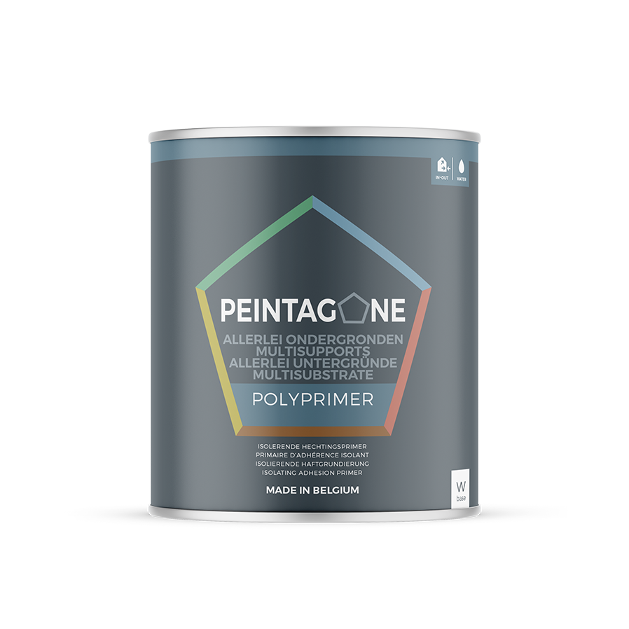 [POBM1LT] PEINTAGONE 1L PolyPrimer Base M Tons Vifs