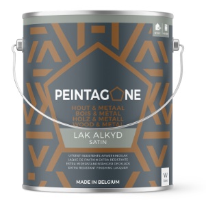 PEINTAGONE 2,5L Lak Alkyd Satin Base White Tons Pastels