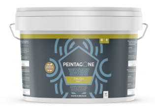 PEINTAGONE 2,5L Finish Matt Base White