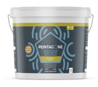 [FMBW10LT] PEINTAGONE 10L Finish Matt Base White Tons Pastels