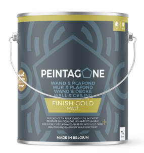 [FGBW2,5L] PEINTAGONE 2,5L Finish Gold Base White