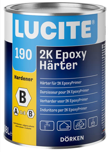 Lucite 190 2K Epoxy Durcisseur 0.49L