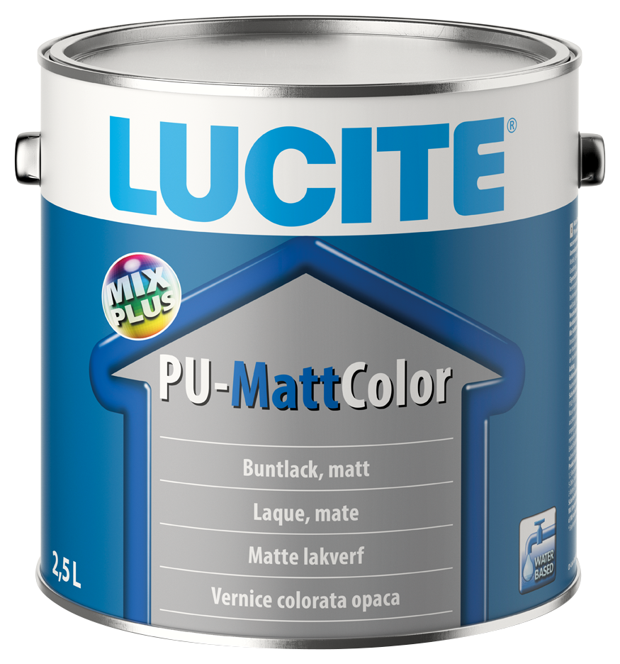 Lucite PU MATTCOLOR 2.5L Mix