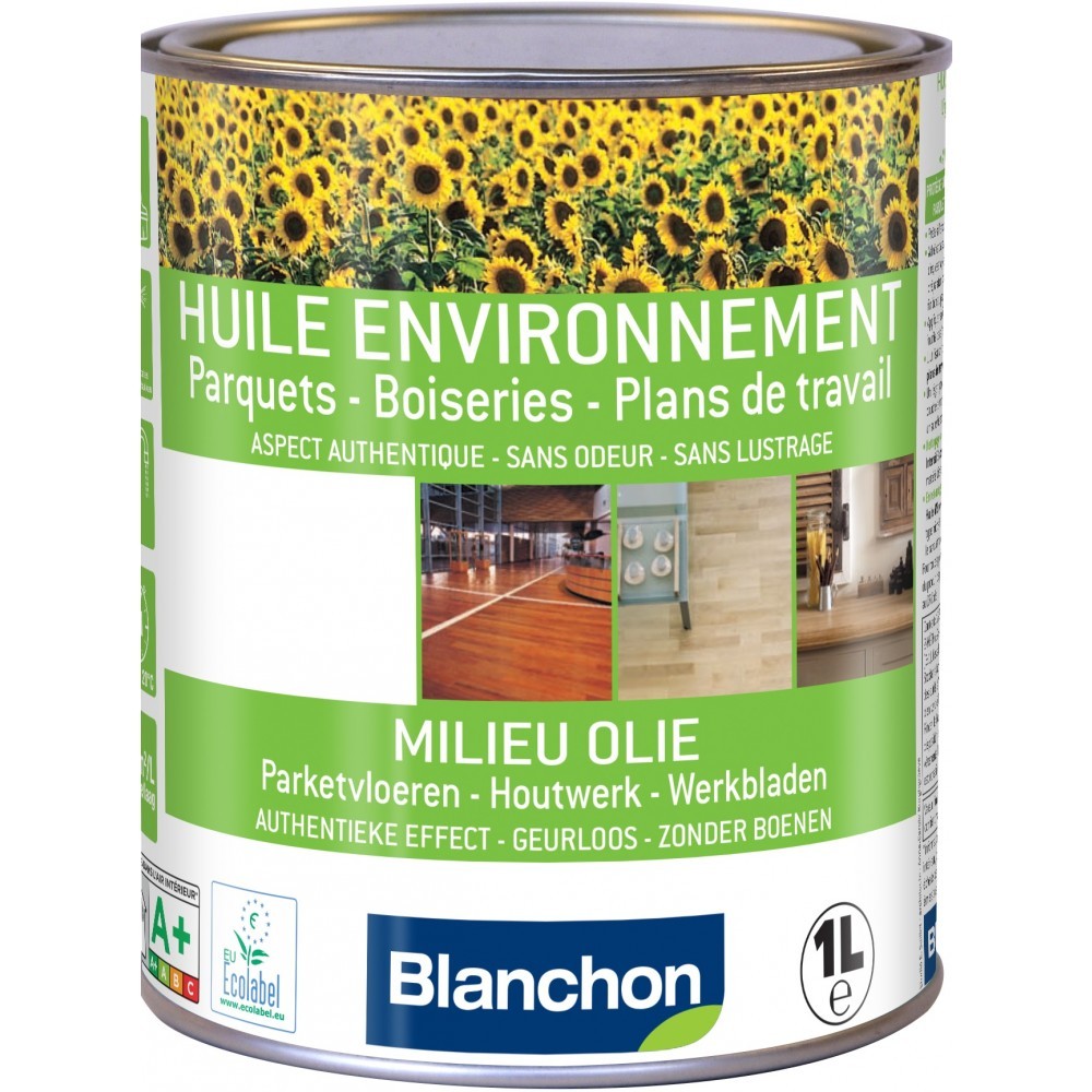 Blanchon Huile environnement Bois Brut 1L