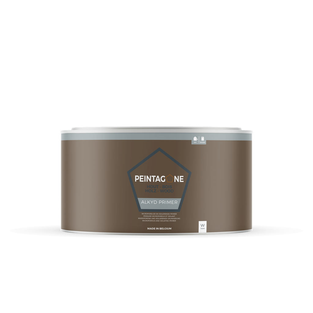 PEINTAGONE 0,5L Alkyd Primer Base White