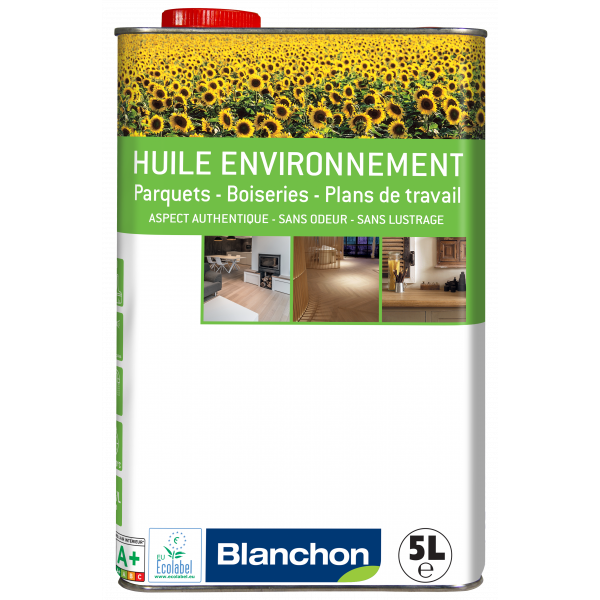 Blanchon Huile environnement Bois brut 5L