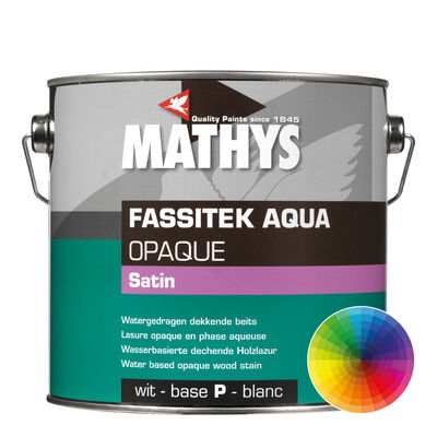 [FASSITEKAQOP] MATHYS Fassitek Aqua Opaque Satin 2.5L Mix