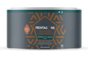 [VPUAINC0,5L] PEINTAGONE 0,5L Vernis PU Aqua Incolore
