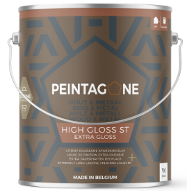 [HGBC2,5L] PEINTAGONE 2,5L High Gloss ST Base White Tons Pastels