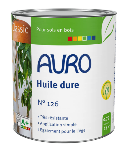 [126-00-00750] AURO 126 Huile Dure (Classic) - 750ml