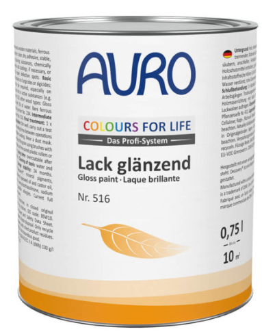 [516-90-02500] AURO 516 Laque Brillante Blanche - 2.5L
