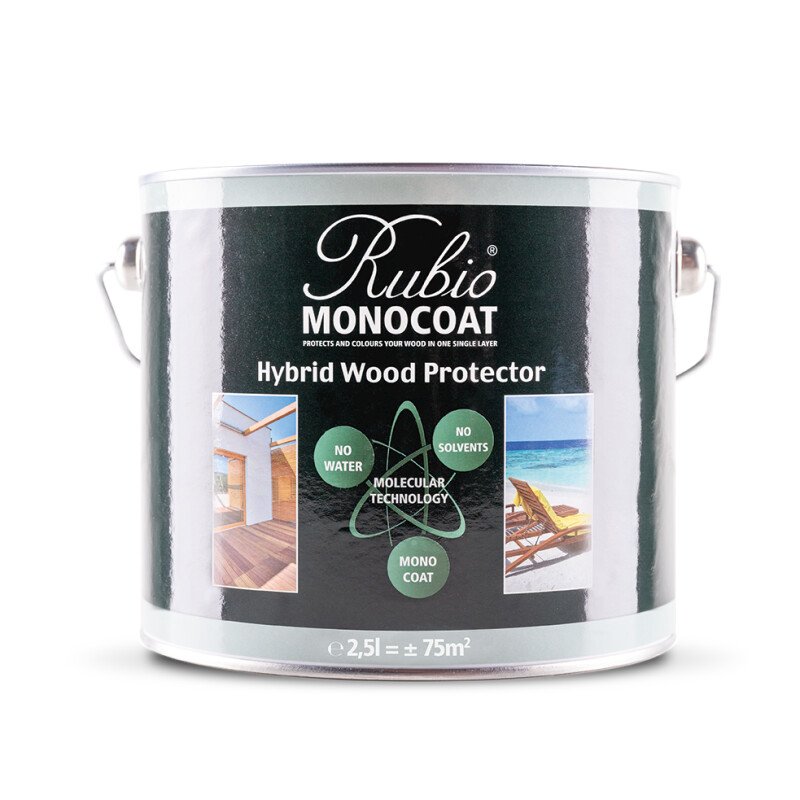 RUBIO Hybrid Wood Protector - Pure 2.5L