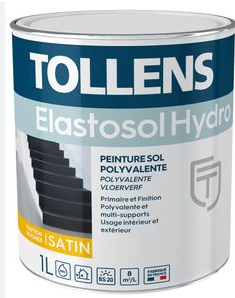 TOLLENS ElastoSol Hydro Satin - 1L - Blanc