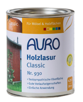 [930-00-00750] AURO 930 Lasure Aux Huiles (Classic) - Transparent/Teinté - 750ml