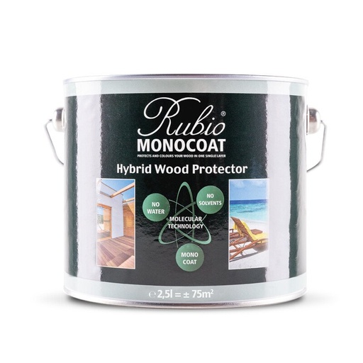 RUBIO Hybrid Wood Protector - Pure 2.5L