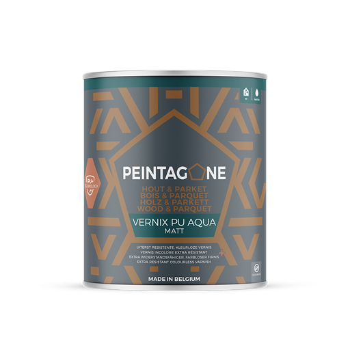 [VPUAINC1LT] PEINTAGONE 1L Vernis PU Aqua Teinté