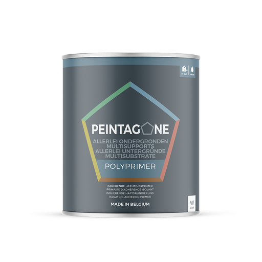 [POBW1LT] PEINTAGONE 1L PolyPrimer Base White Tons Pastels