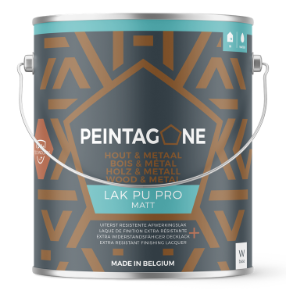[LPUPMBW2,5LT] PEINTAGONE 2,5L Lak PU Pro Mat Base White Tons Pastels
