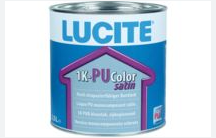 [700947] Lucite 1K PU COLOR SATIN 0.75L Blanc