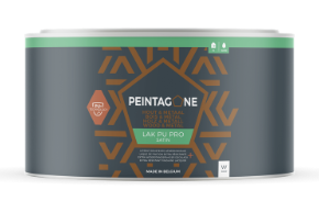 [LPUPSBW0,5L] PEINTAGONE 0,5L Lak PU Pro Satin Base White