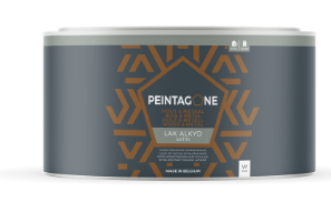 [LASBTR0,5LT] PEINTAGONE 0,5L Lak Alkyd Satin Base TR Tons Vifs