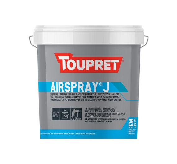 [AIRSPRAYJ25] TOUPRET Airspray Finish 25KG