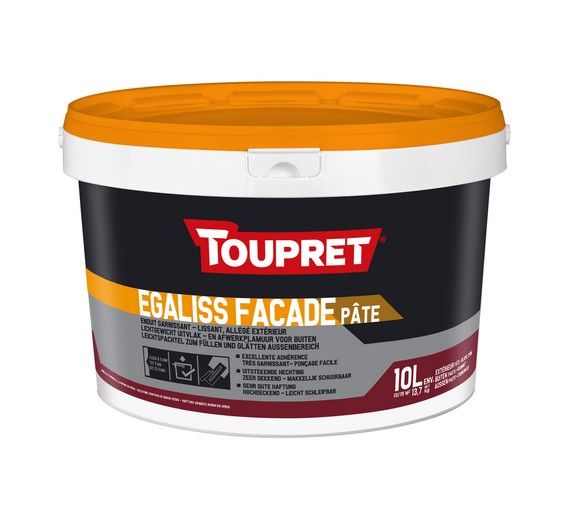TOUPRET Fassad Level & Finish Light 10L