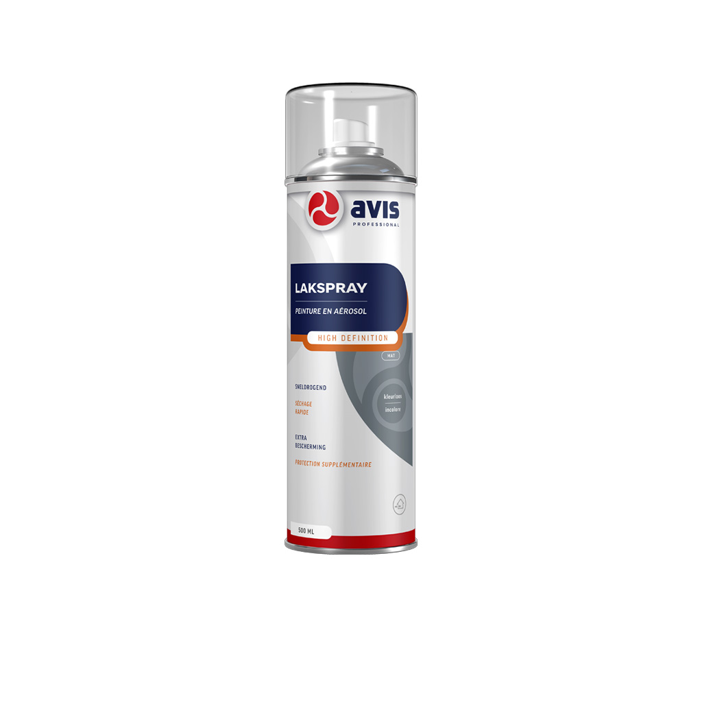 AVIS Vernis professionnel MAT (aérosol 500ml)