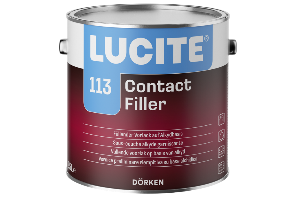 LUCITE 113 CONTACT Filler 1L Blanc