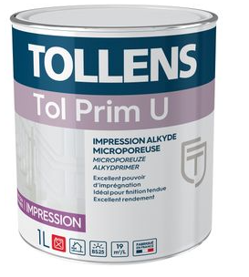 TOLLENS TOP Prim U - 1L - Blanc
