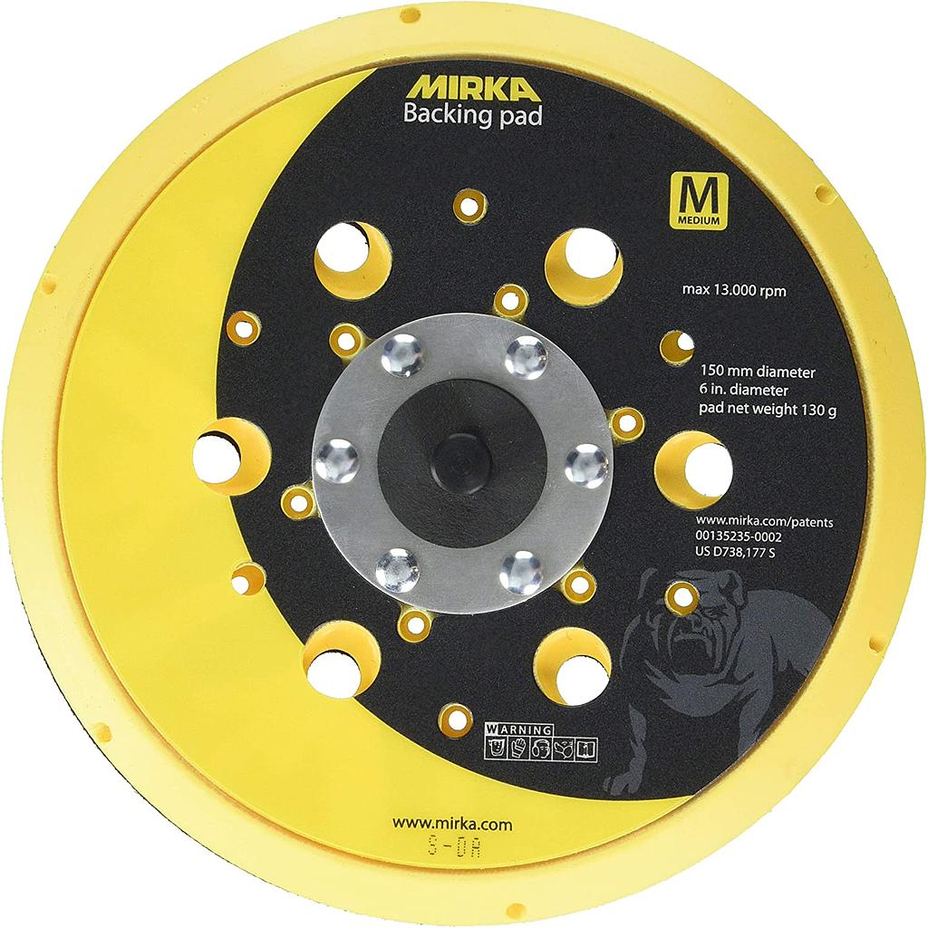 [8292605011] MIRKA plateau DEROS 150mm / 48 trous (moyen)