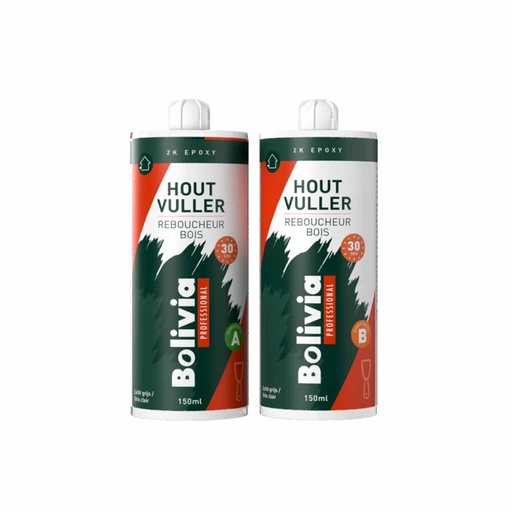BOLIVIA Reboucheur bois 2K Epoxy 300ml