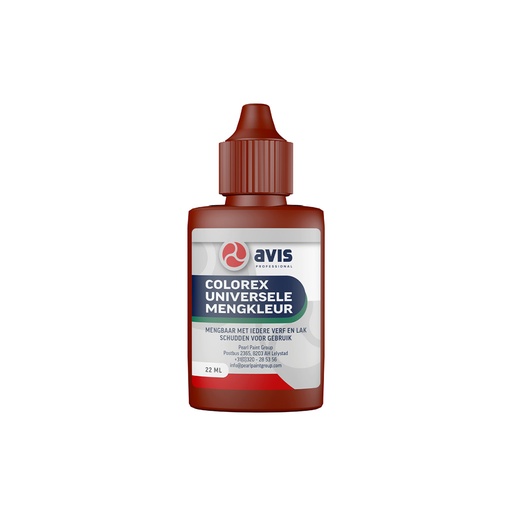 AVIS COLOREX Universel 22Ml (Oxyde Rouge)