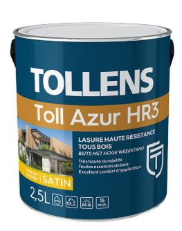 TOLLENS Toll Azur HR3 Satin - 2.5L - Blanc