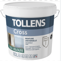 TOLLENS Cross Velours - 10L - Blanc