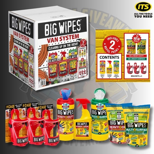 BIG WIPES VAN SYSTEM