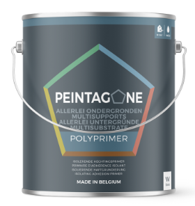 [POBW2,5LT] PEINTAGONE 2,5L PolyPrimer Base White Tons Pastels