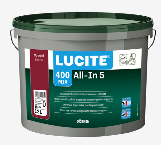 [701959] Lucite 400 ALL-IN 5 MAT MIX 0 12L