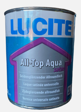[700073] Lucite ALL-TOP AQUA SATIN 0.75L Blanc