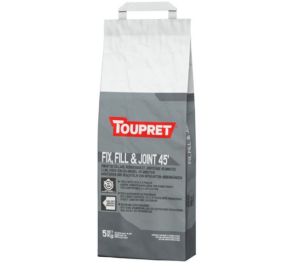 [3178310007587] TOUPRET Fix, Fill & Joint 45' 5KG