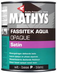 [5413436003081] MATHYS Fassitek Aqua Opaque Satin 1L Blanc