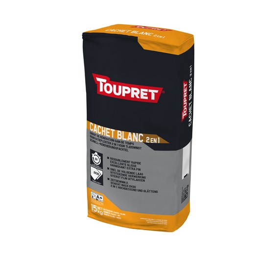 [CABLC15D] TOUPRET Cachet Blanc 2 en 1 - 15KG